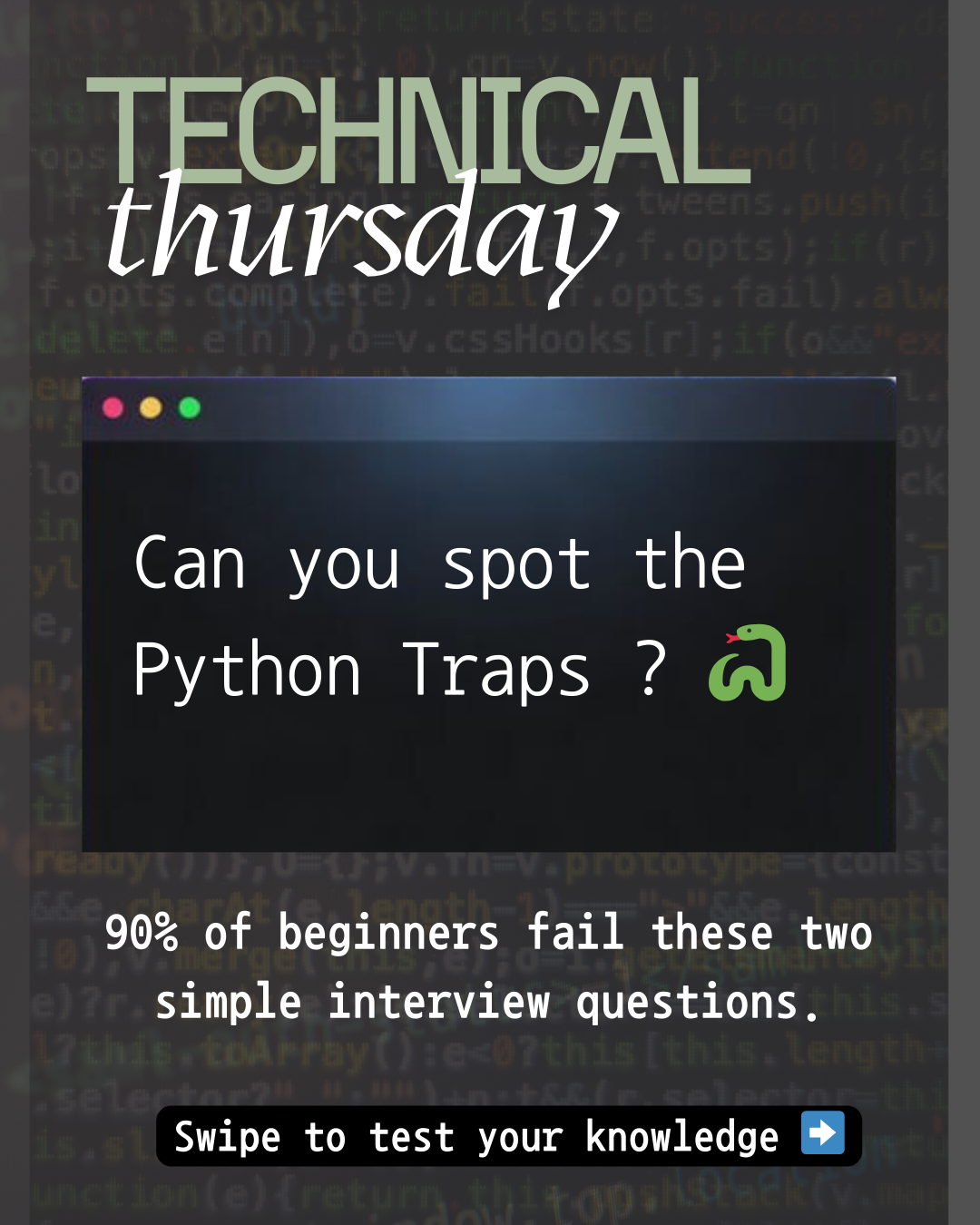 Technical Thursdays